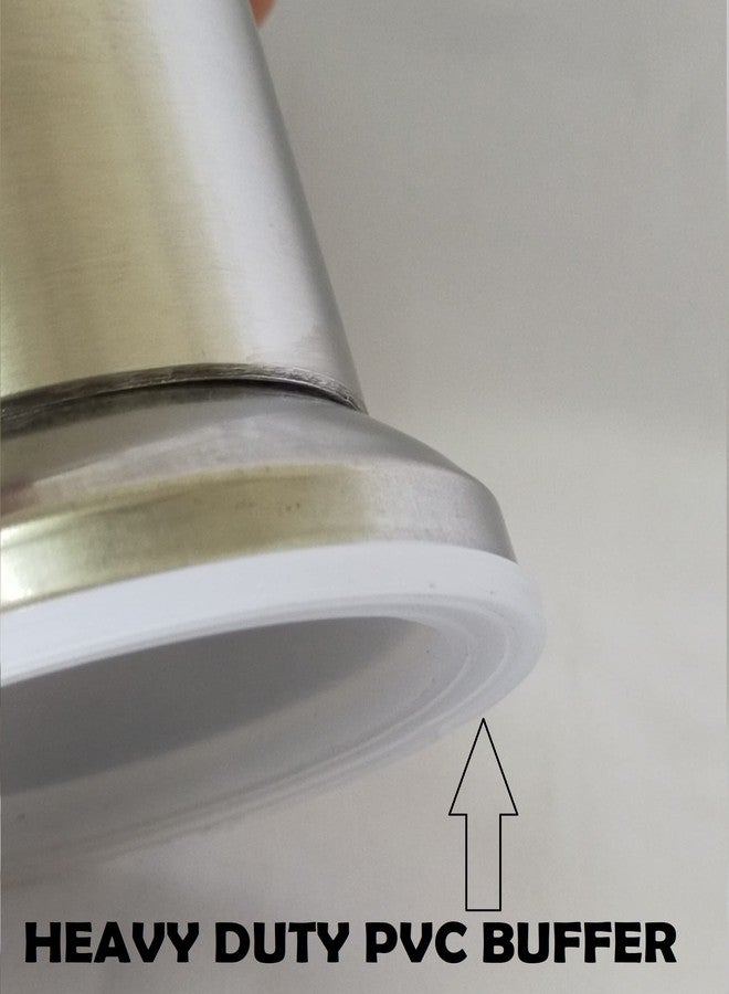VMD, Stainless Steel 6" & 45 MM Dia. MATT Finish 2 mm Heavy Plate, Sofa, Furniture Legs (Pack of 6) - Image 3